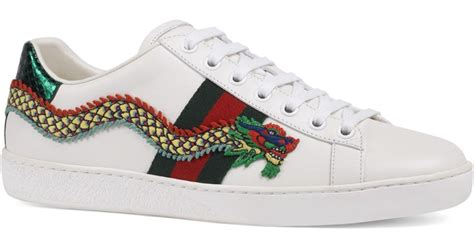 gucci sneakers with dragon|gucci ace sneakers price increase.